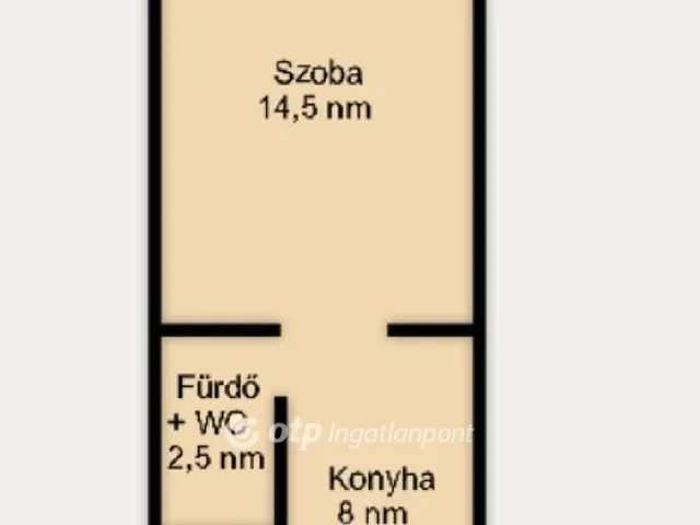 Eladó lakás Budapest VIII. kerület, Magdolnanegyed 25 nm