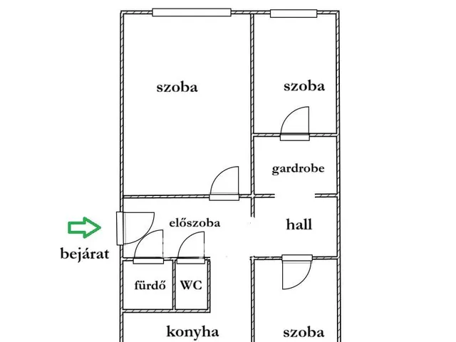 Eladó lakás Tatabánya 61 nm