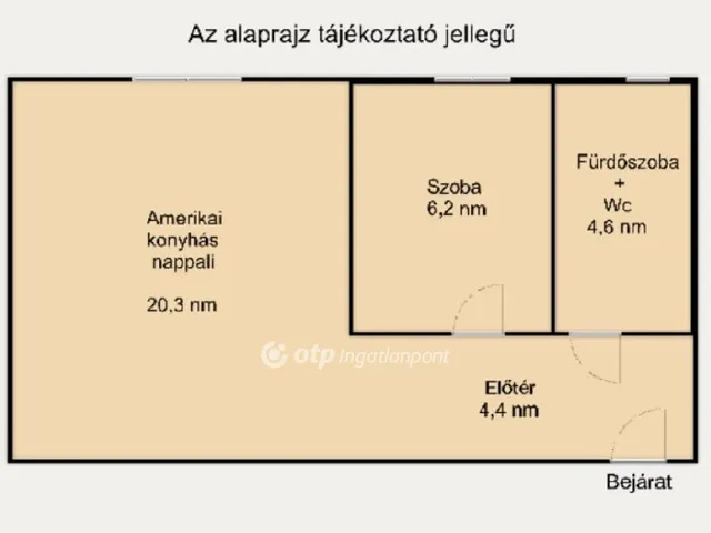 Eladó lakás Budapest XIII. kerület 35 nm