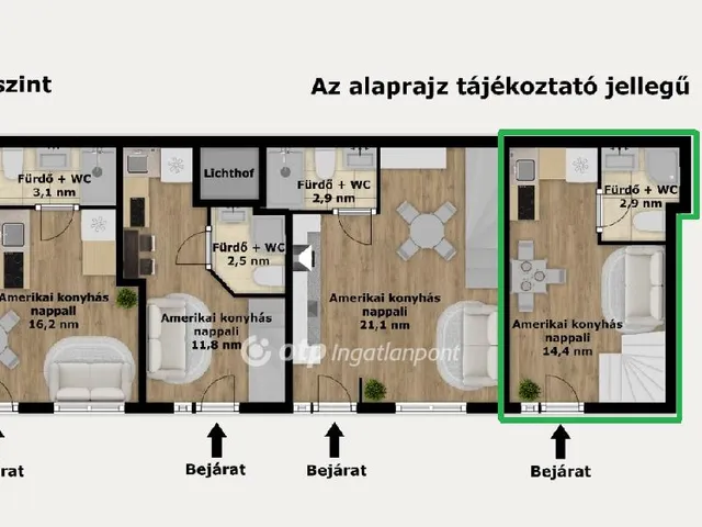 Eladó lakás Budapest VII. kerület 31 nm