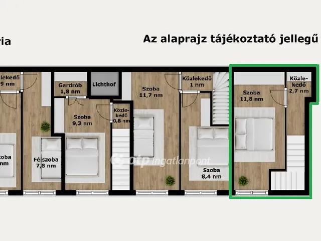 Eladó lakás Budapest VII. kerület 31 nm