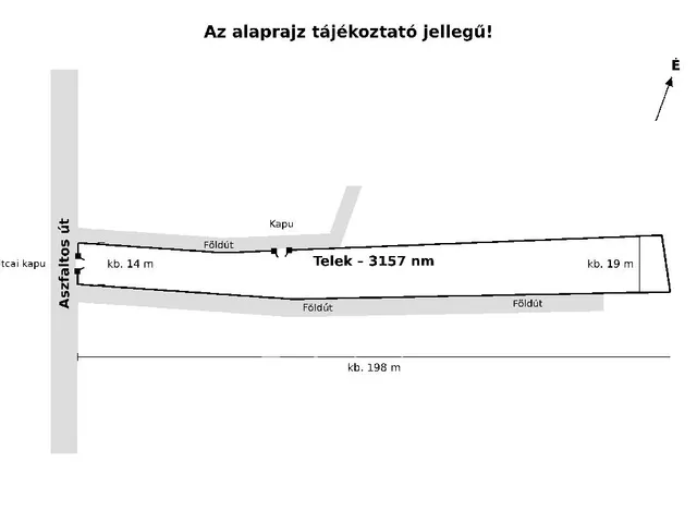 Eladó telek Budapest XXII. kerület 3157 nm