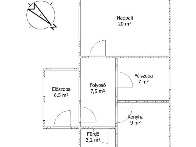 Eladó ház Érd, Parkváros 50 nm