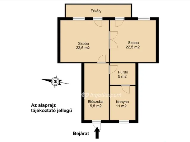 Eladó lakás Budapest VIII. kerület, Palotanegyed 76 nm