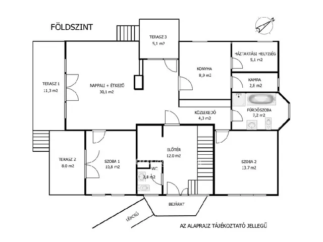 Eladó ház Budapest XVIII. kerület, Miklóstelep 187 nm