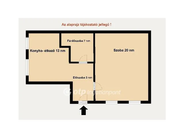 Eladó lakás Budapest XIII. kerület 44 nm