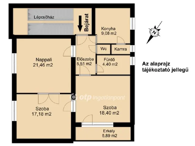 Eladó lakás Budapest XI. kerület 78 nm