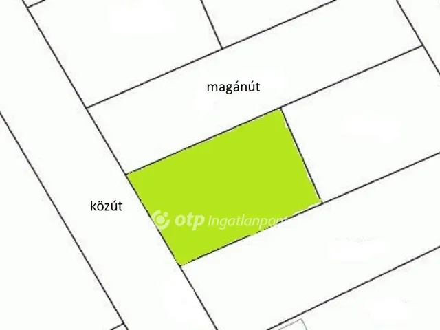 Eladó telek Balatonszárszó, Családi házas lakóövezet 746 nm