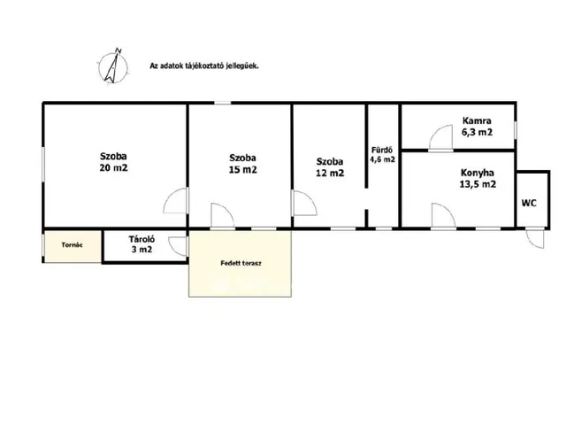 Eladó ház Iregszemcse 74 nm