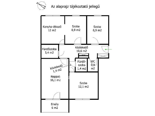 Eladó lakás Siófok 80 nm