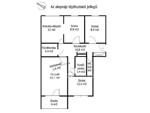 Eladó lakás Siófok 80 nm