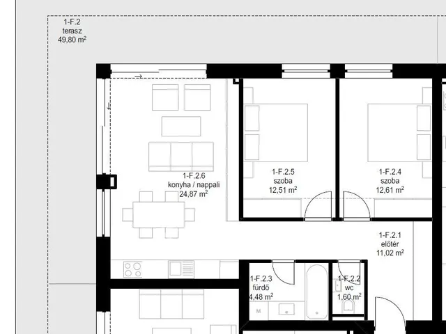 Eladó lakás Balatonfenyves 67 nm