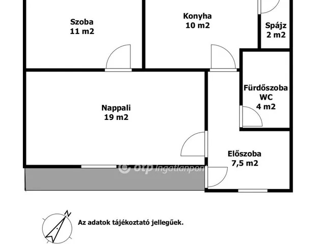 Eladó ház Iregszemcse 53 nm