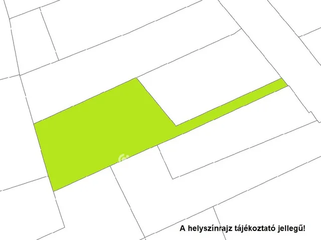 Eladó telek Balatonszárszó 1838 nm