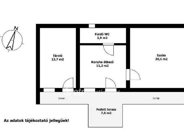 Eladó ház Iregszemcse 49 nm
