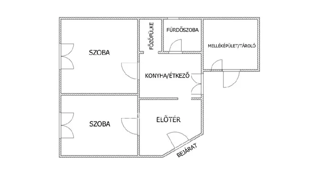 Eladó ház Bükkzsérc, Rákóczi utca 50 nm