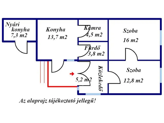 Eladó ház Rózsaszentmárton 56 nm