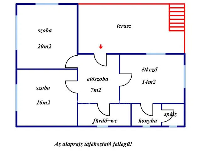 Eladó ház Karácsond 66 nm