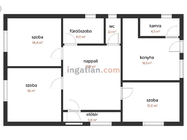 Eladó ház Besenyőtelek 165 nm
