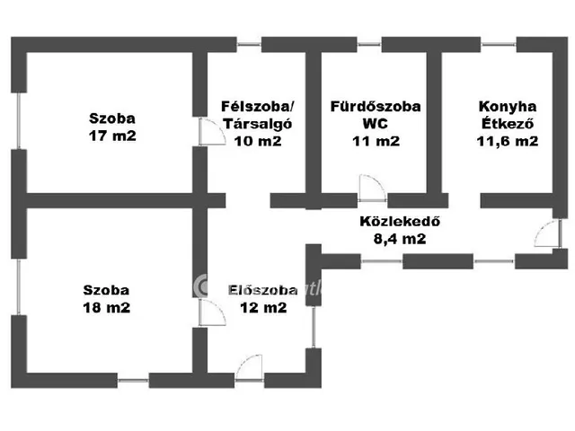 Eladó ház Kömlő, Belterület 100 nm