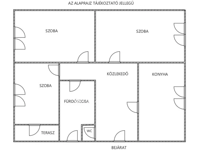 Eladó ház Ecseg 150 nm