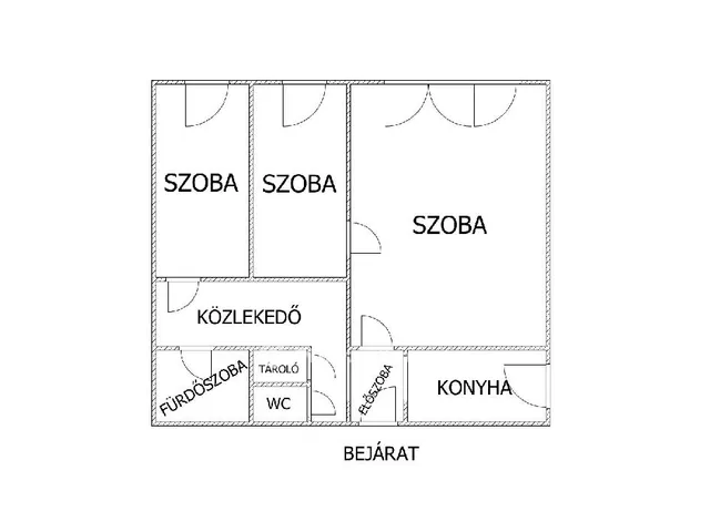 Eladó lakás Budapest IV. kerület, Újpest 55 nm
