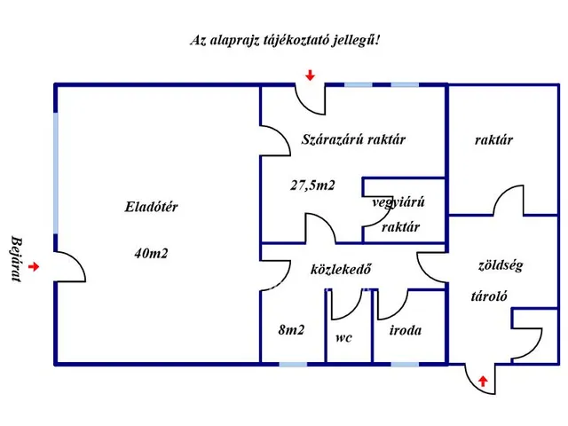 Eladó kereskedelmi és ipari ingatlan Boldog 112 nm