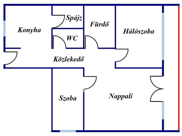 Eladó lakás Eger 59 nm