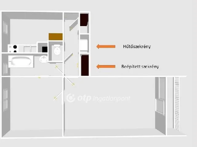 Kiadó lakás Eger 55 nm
