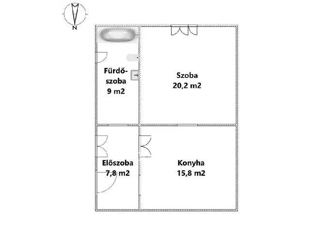 Eladó ház Verpelét 53 nm