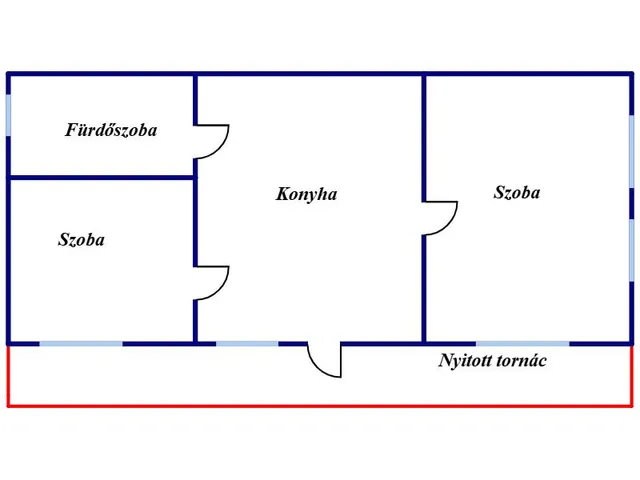 Eladó ház Istenmezeje 60 nm