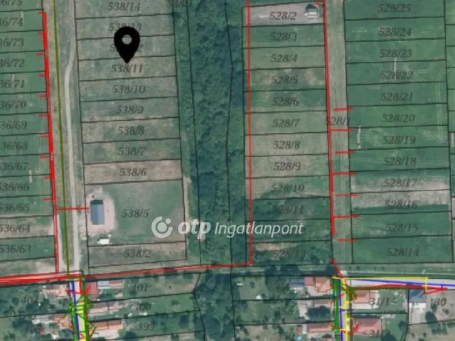 Eladó telek Demjén 1107 nm