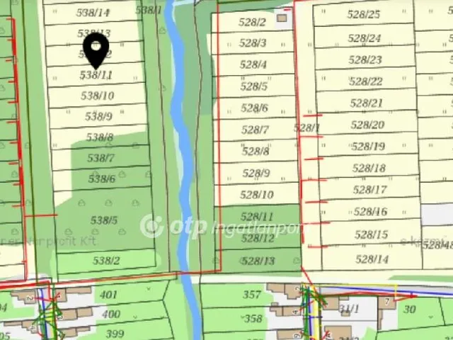 Eladó telek Demjén 1107 nm