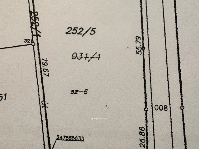 Eladó telek Egerszalók 3783 nm