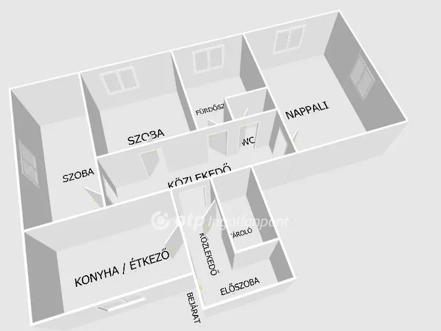 Eladó lakás Füzesabony 100 nm