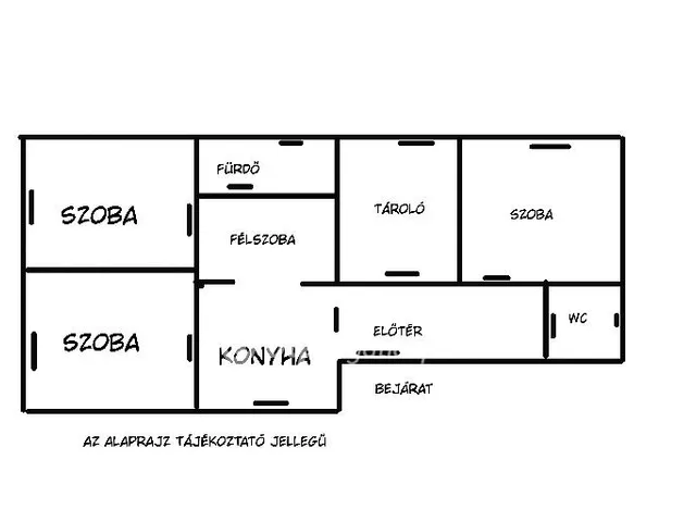Eladó ház Kálló 110 nm
