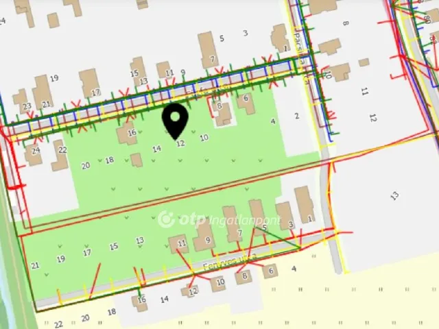 Eladó telek Egerszalók 1061 nm