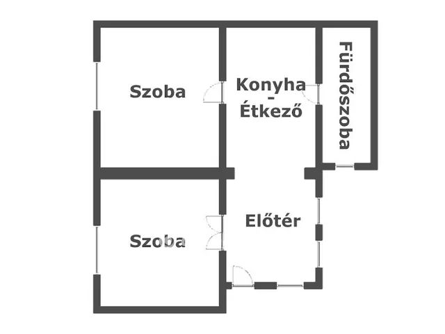 Eladó ház Pétervására 67 nm