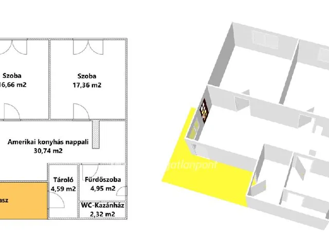 Eladó ház Kápolna 73 nm