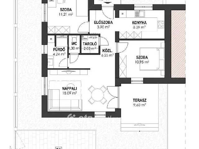 Eladó ház Adács 68 nm