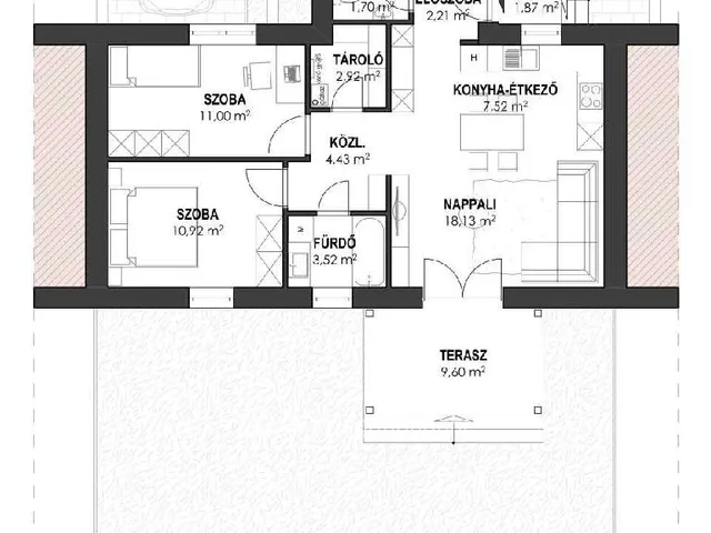 Eladó ház Adács 64 nm