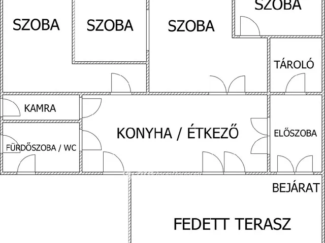 Eladó ház Eger, Belváros 70 nm