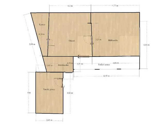 Eladó ház Szilvásvárad 44 nm