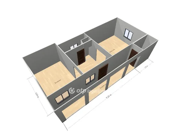 Eladó ház Erdőtelek 55 nm