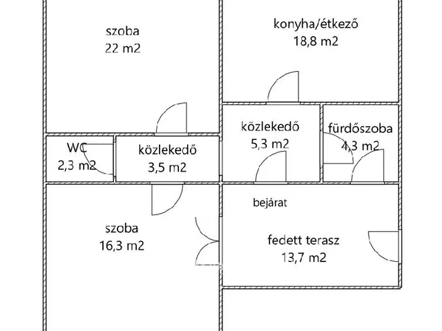 Eladó ház Egerszalók 77 nm