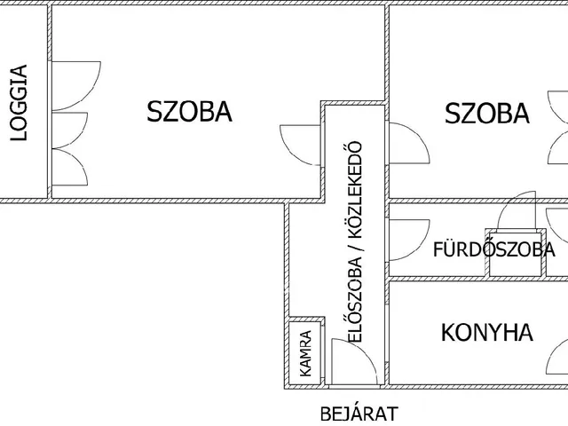 Kiadó lakás Eger 54 nm