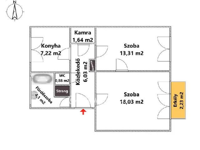 Eladó lakás Mezőkövesd 51 nm
