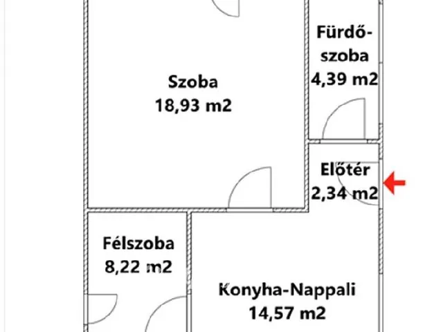 Eladó ház Erdőtelek 49 nm