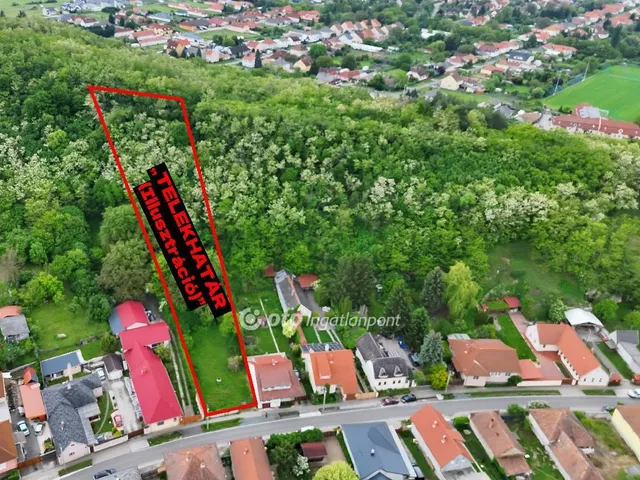 Eladó telek Egerszalók 2918 nm
