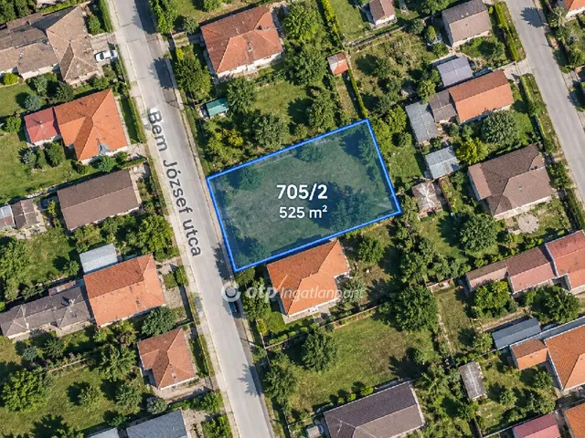 Eladó telek Szilvásvárad 525 nm